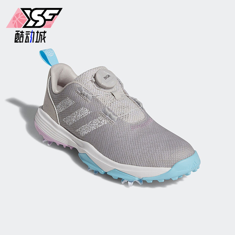 Adidas/阿迪达斯正品秋季大童耐磨舒适运动透气高尔夫球鞋 GX3946