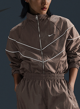 Nike/耐克正品WINDRUNNER女士复古防晒梭织外套FV6305-004
