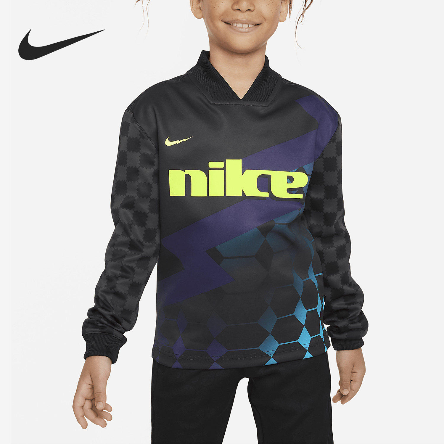 Nike/耐克正品当季新款大童时尚潮流运动足球球衣FD3128-010,童装/婴儿装/亲子装,T恤,淘宝优惠券,粉丝福利购,淘宝优惠卷
