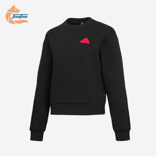 Adidas/阿迪达斯正品新款女士圆领针织经典卫衣套头衫JZ1639