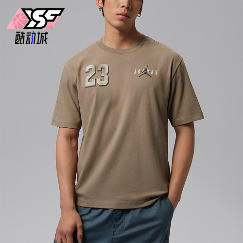 Nike/耐克男士美式复古宽松百搭亲肤透气休闲短袖 T 恤IF3128-040