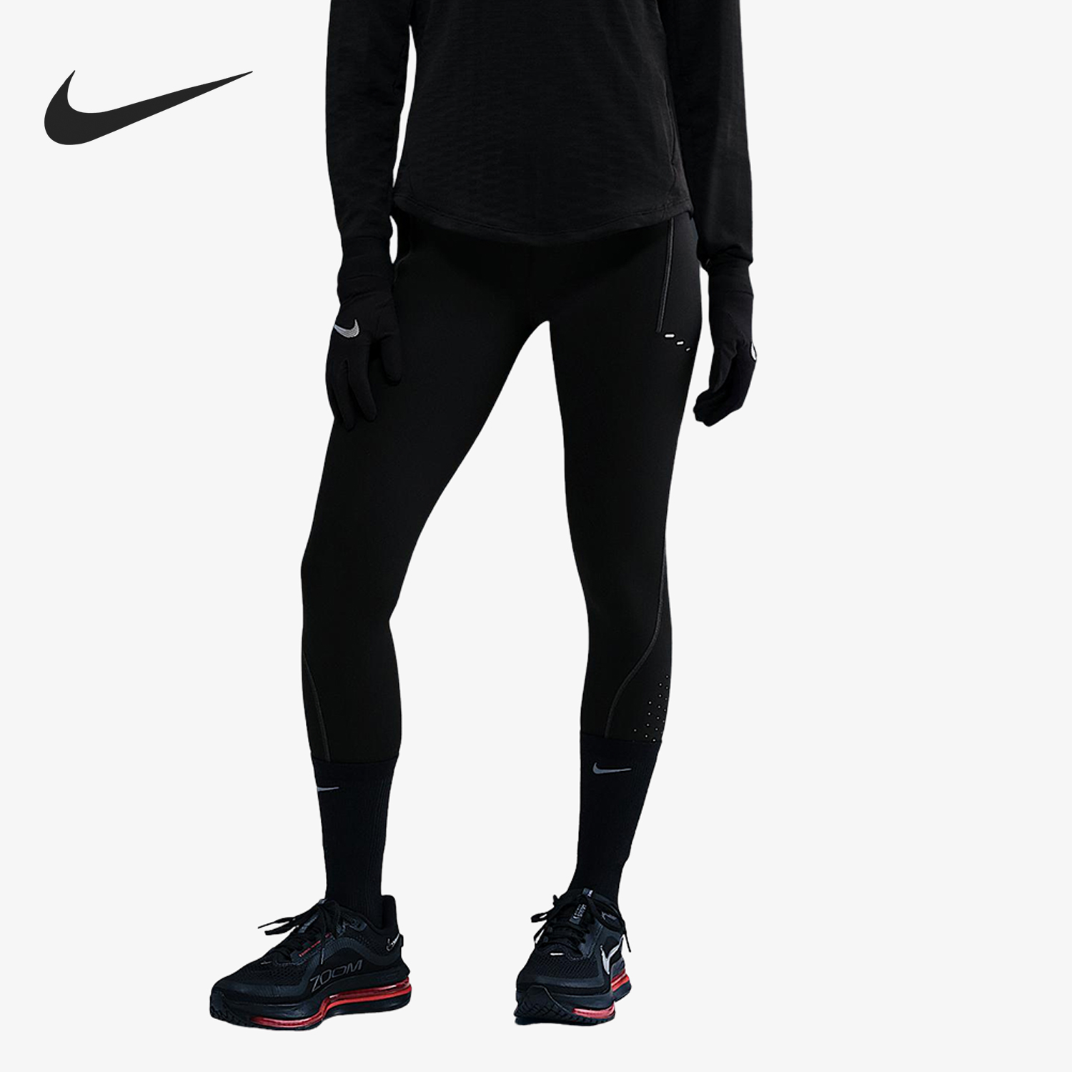 Nike/耐克正品2025 Swift女士健身高腰紧身运动长裤HV2288-010