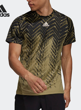 Adidas/阿迪达斯正品当季新款男子网球运动短袖T恤H31121