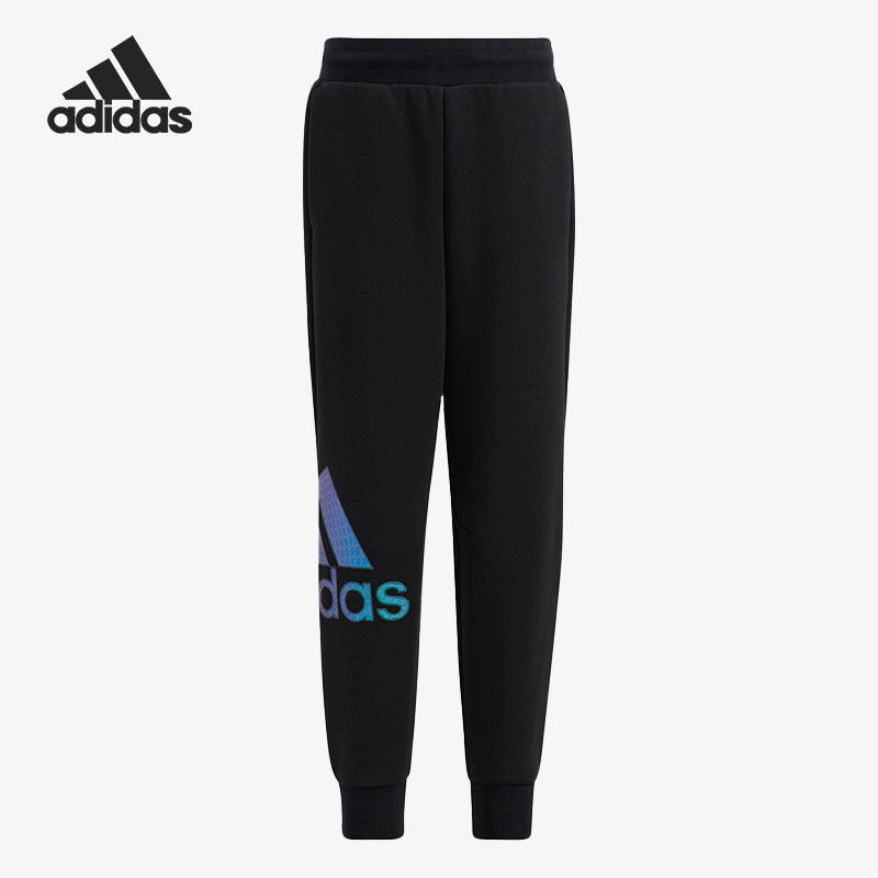 Adidas/阿迪达斯正品当季新款运动休闲小童收口长裤 HB4070,童装/婴儿装/亲子装,裤子,淘宝优惠券,粉丝福利购,淘宝优惠卷