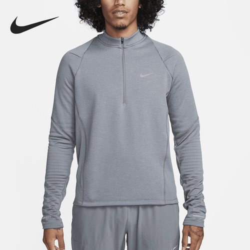 Nike/耐克正品男士反光设计运动经典插肩长袖T恤FB8564-084