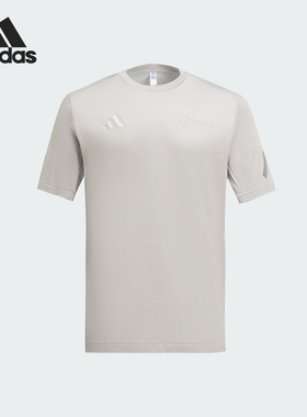 Adidas/阿迪达斯正品26夏MER SIL TEE男士圆领透气日常短袖JW3481