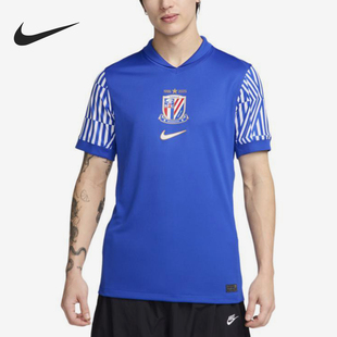 男士 26夏季 经典 足球训练比赛短袖 497 Nike T恤HM6159 耐克正品