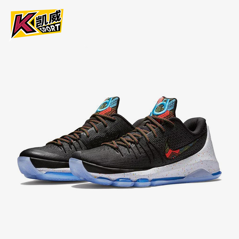 Nike/耐克正品KD8 BHM男士实战低帮缓震耐磨运动篮球鞋824420-090