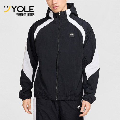 Nike/耐克正品AirWovenJacket新款男轻盈经典夹克外套HJ0635-010