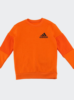 Adidas/阿迪达斯正品当季新款儿童舒适运动训练卫衣绒衫GD5636