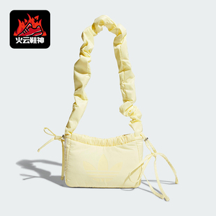 荷叶边运动休闲单肩包KF2519 三叶草女士经典 Adidas 阿迪达斯正品