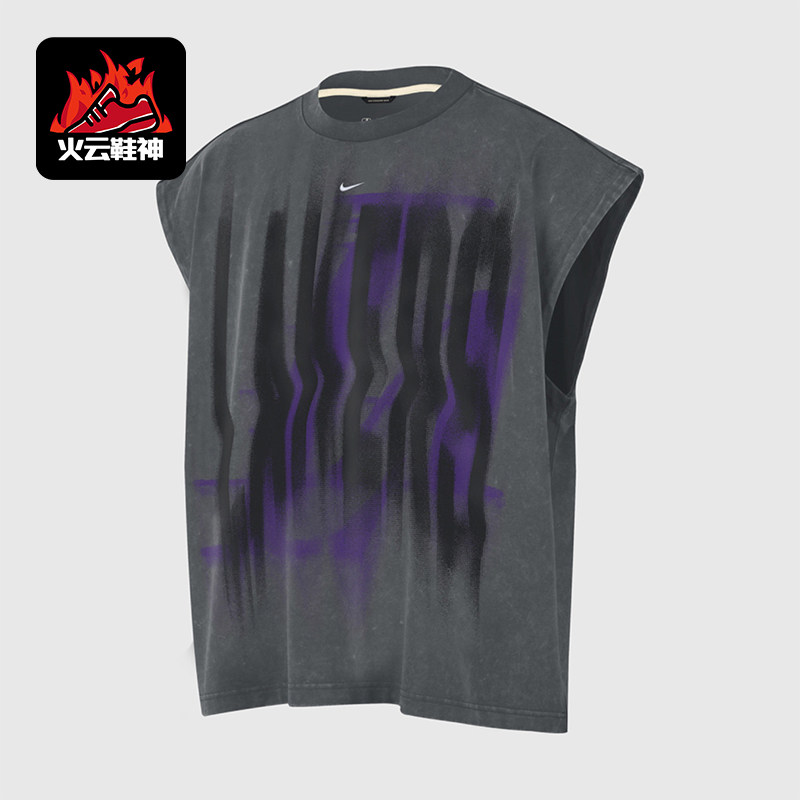 Nike/耐克正品NBA 男士休闲针织透气篮球无袖T恤IQ1757-068
