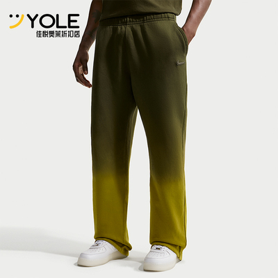 Nike/耐克正品男士时尚直筒加绒中腰松紧运动长裤HJ6336-390