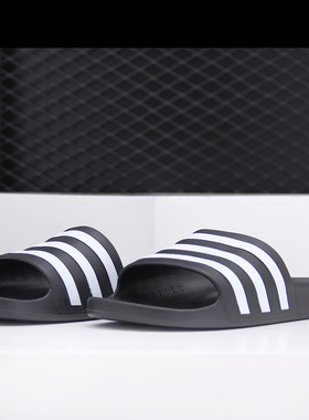 Adidas/阿迪达斯正品 夏季新款男子沙滩一字拖运动拖鞋 G28723