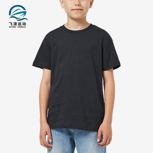 Nike/耐克正品大童舒适透气套头圆领短袖运动T恤HQ1467-010