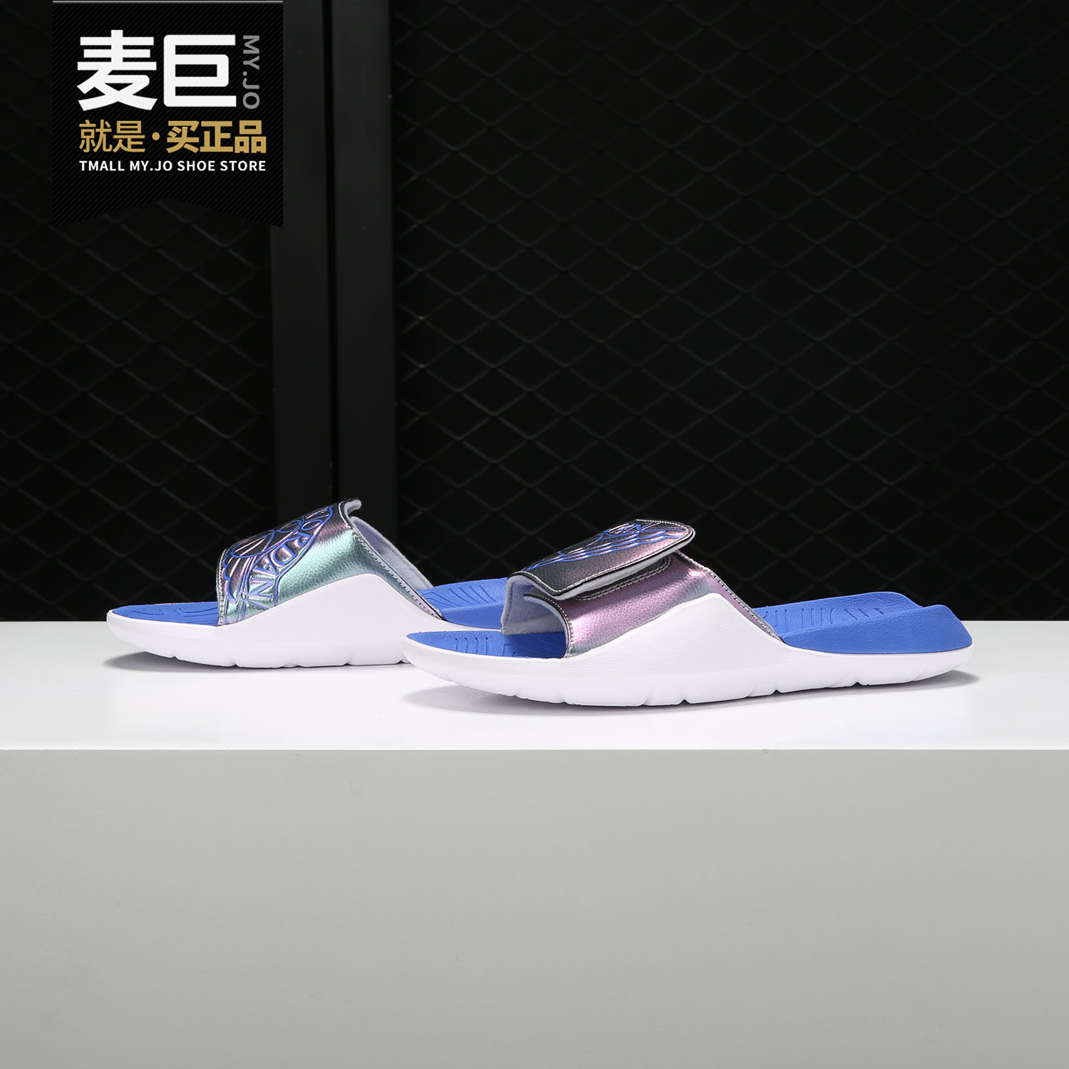 Nike/耐克正品AIR JORDAN HYDRO 7 GS AJ乔7女运动休闲拖鞋AA2516