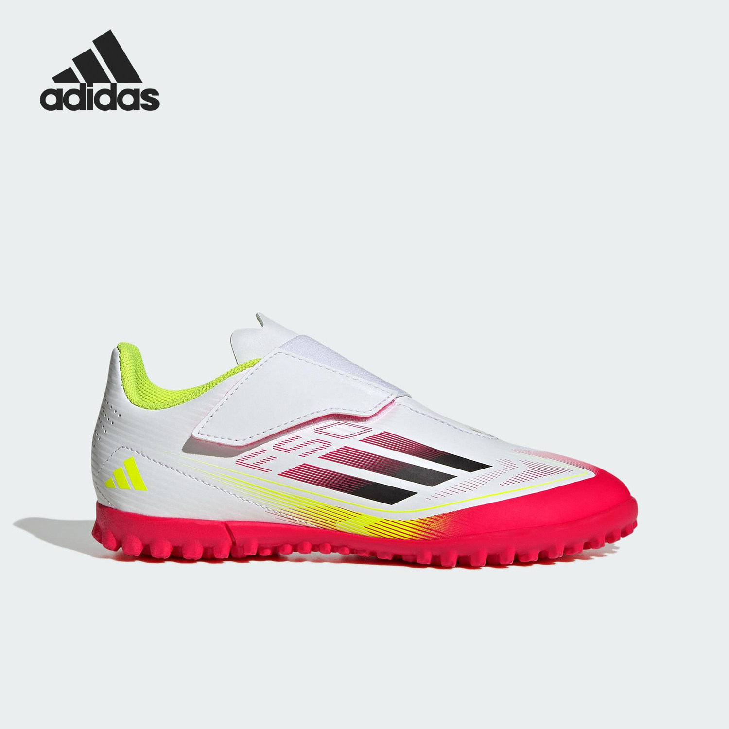 Adidas/阿迪达斯正品25新款儿童运动魔术贴训练足球鞋IE1314