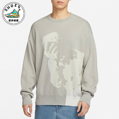 Nike/耐克正品春季男女个性印花休闲运动长袖卫衣FN2574-072