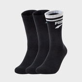 938736 Puma 运动休闲弹性针织袜子三双装 男女同款 彪马正品