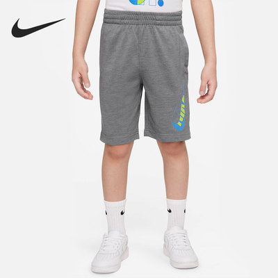 Nike/耐克正品夏季新款儿童运动透气宽松针织短裤DX7153-091