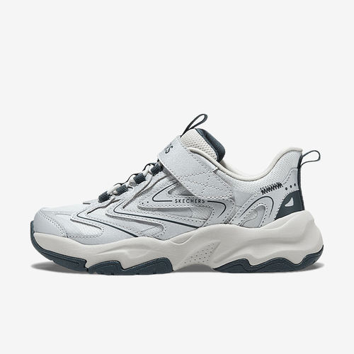 Skechers斯凯奇正品大童马卡龙系列轻便低帮跑步鞋405332L-SIL