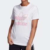 T恤 Adidas GD2258 新品 女子运动短袖 阿迪达斯正品 三叶草秋季