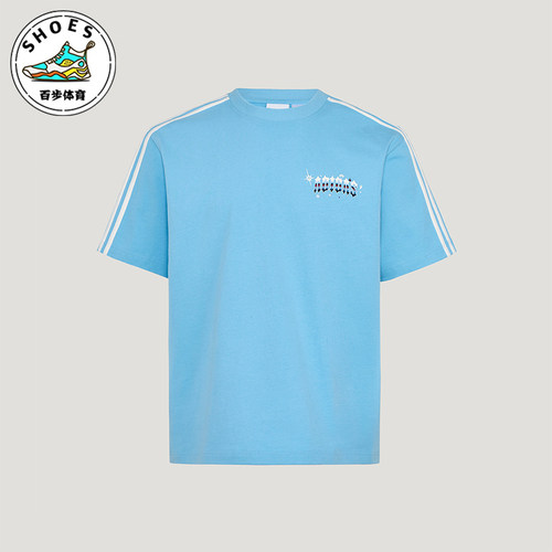 Adidas/阿迪达斯正品三叶草男女圆领套头经典透气休闲短袖KT6376