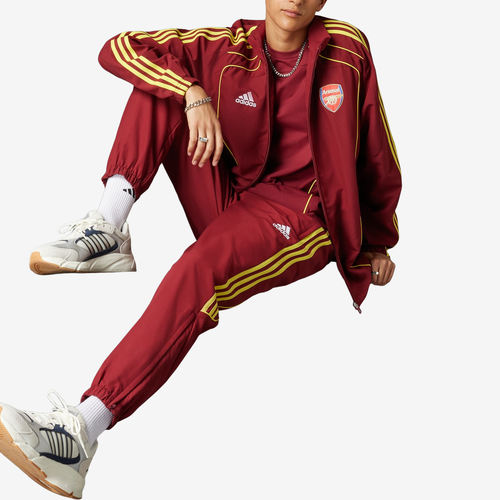 Adidas阿迪达斯正品Arsenal男子保暖吸湿排汗收脚运动长裤JN1962