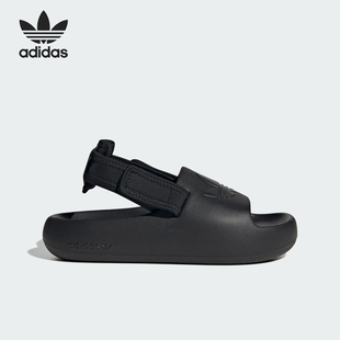 运动沙滩凉拖鞋 三叶草大童经典 IG8166 阿迪达斯正品 Adidas