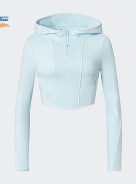 Adidas/阿迪达斯正品FUSTL W P HDY.女士修身连帽卫衣JY0218