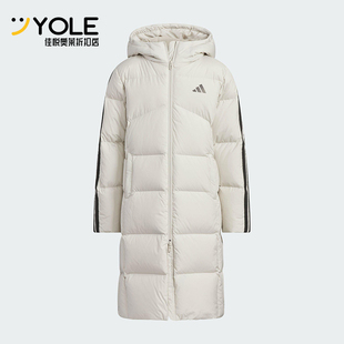 Adidas/阿迪达斯正品JK LL DOWN JKT儿童连帽保暖羽绒服KB5094