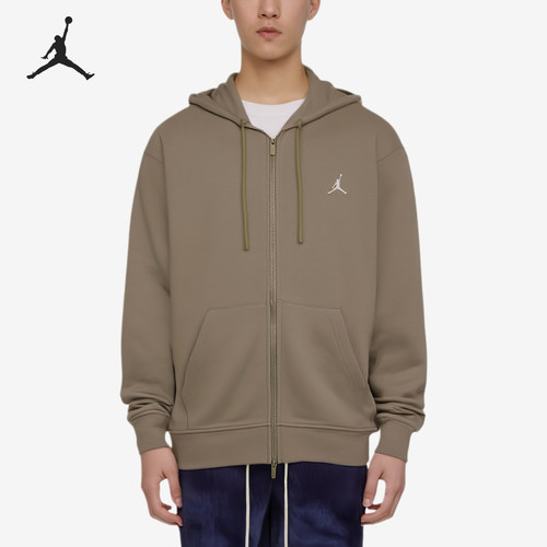 Nike/耐克正品JORDAN连帽长袖夹克新款男经典夹克外套FV7292-205