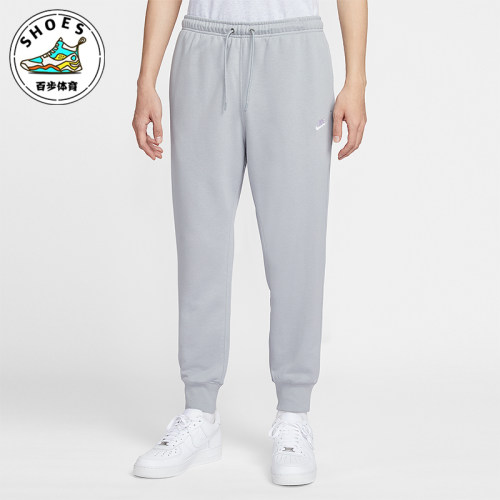 Nike/耐克正品2025秋季款男士日常束脚针织刺绣长裤FN3802-077