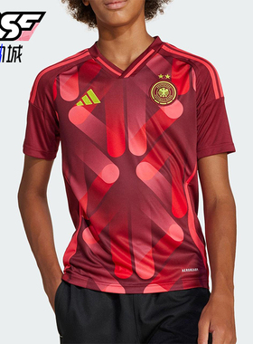 Adidas/阿迪达斯正品DFB A JSY Y大童足球经典运动比赛短袖JF2608
