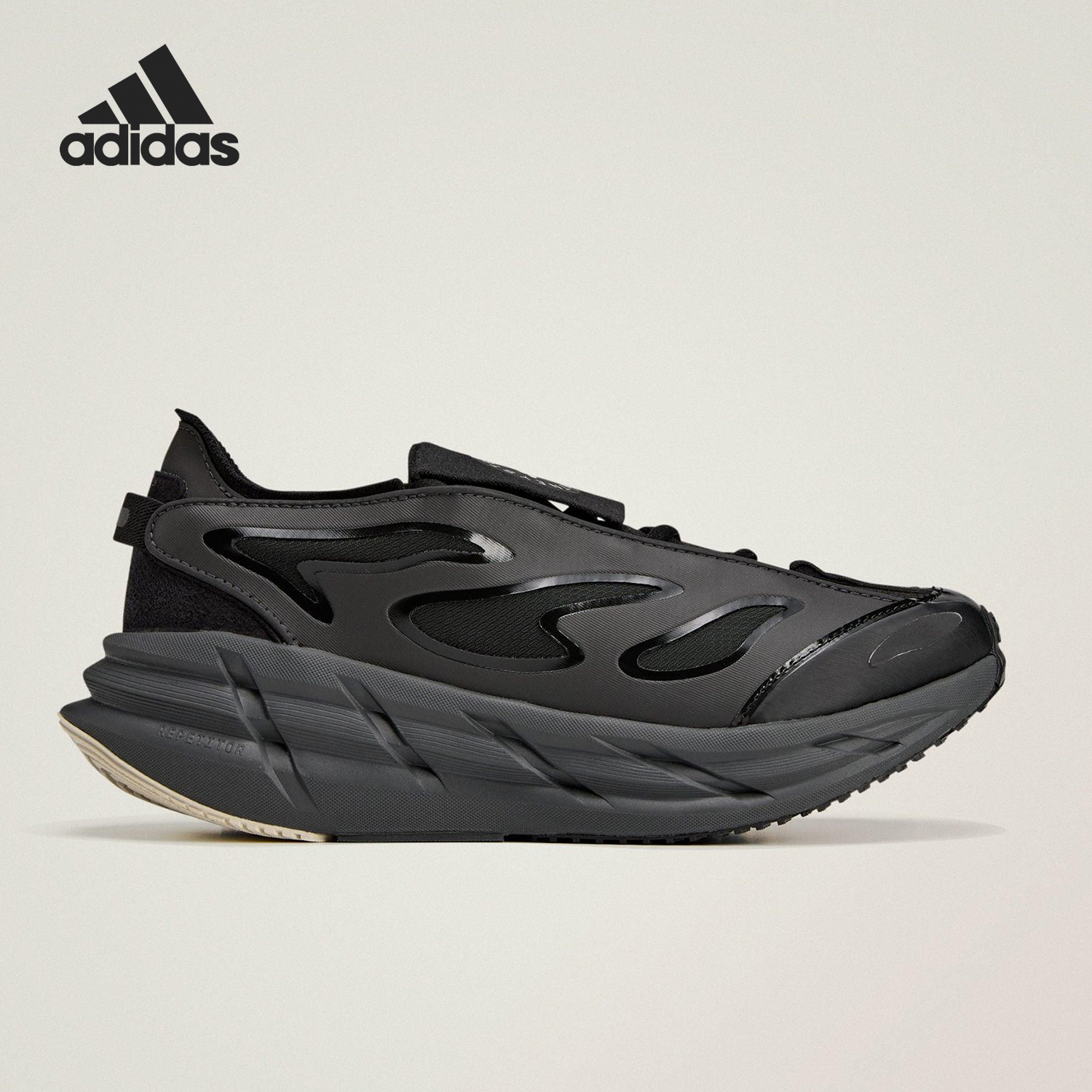 Adidas/阿迪达斯正品ADISTAR男女运动缓震经典厚底跑步鞋JR3290