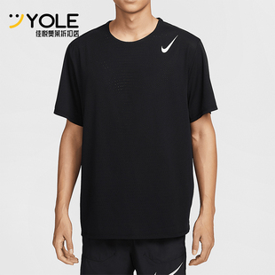 Nike/耐克正品AEROSWIFT DRI-FIT男士跑步短袖T恤HJ3378-010