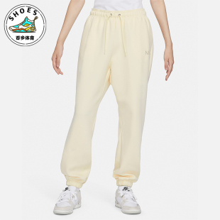 Nike/耐克正品秋冬女士经典针织户外跑步休闲束脚长裤HF0423-113