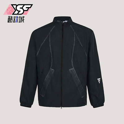 Adidas/阿迪达斯正品春季男士宽松运动经典梭织立领外套KU5308