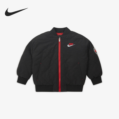 Nike/耐克正品Midweight 小童拉链保暖运动休闲羽绒服DZ9732-010