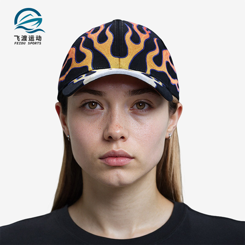 Nike/耐克正品Club OG Flame新款男女火焰图案棒球帽HV6642-010