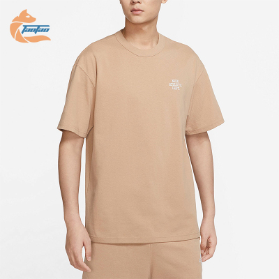 Nike/耐克正品夏季款男士圆领透气印花经典运动短袖T恤FD0306-200