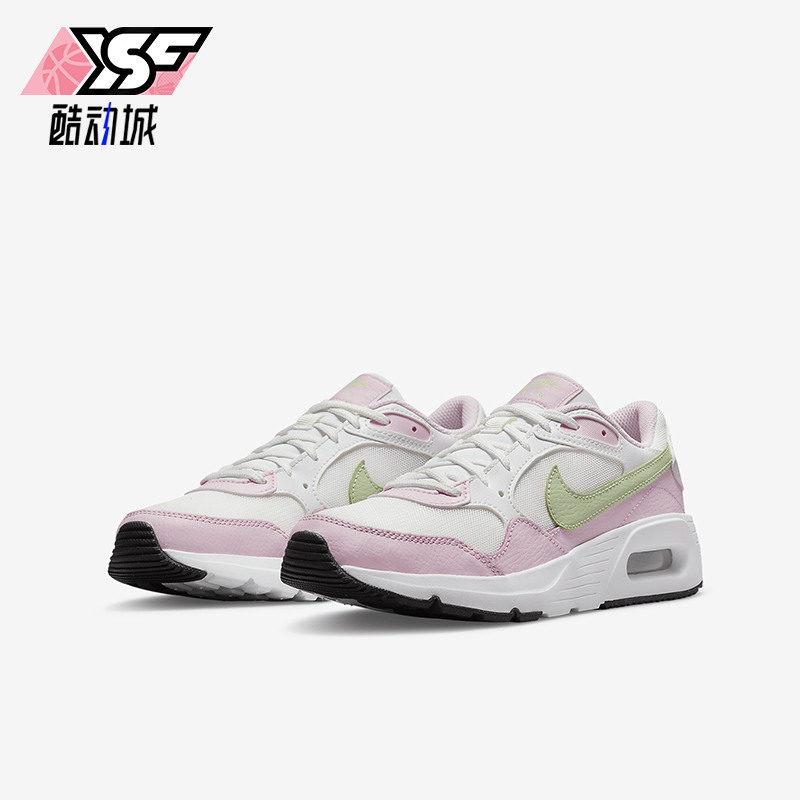 Nike/耐克正品Air Max SC GS女子大童经典低帮跑步鞋CZ5358-110