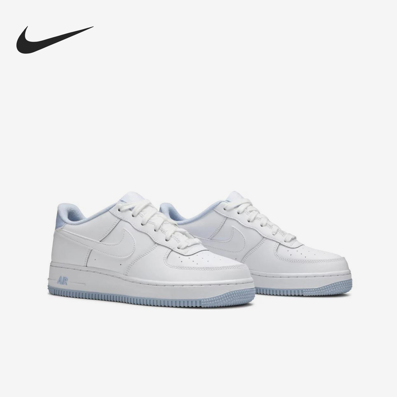 Nike/耐克正品Air Force 1 GS女子大童经典低帮板鞋CD6915-103