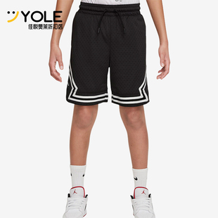 Nike/耐克正品JORDAN大童网眼运动篮球休闲短裤JD2222007GS-001