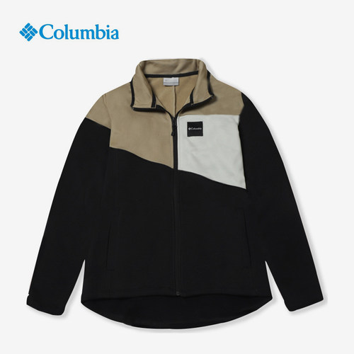 Columbia哥伦比亚正品女子户外休闲拼色时尚舒适开衫卫衣AR8878