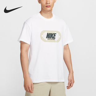 运动休闲套头针织短袖 款 男士 100 HV4134 耐克正品 Nike 2025夏季