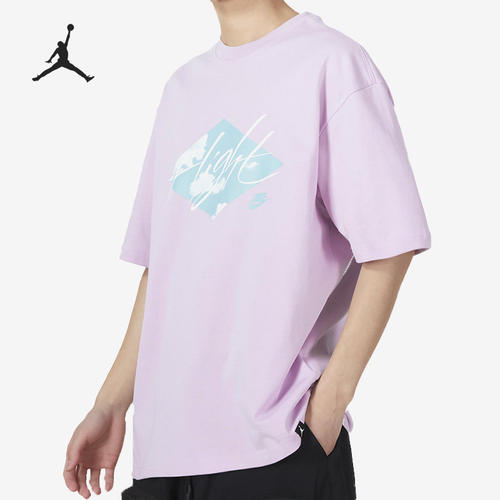 Nike/耐克正品Air Jordan男子运动印花透气短袖T恤DO8897-530