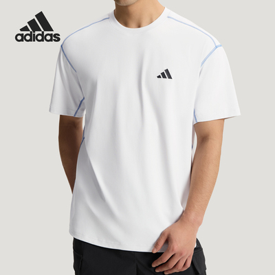 Adidas/阿迪达斯正品LOOSE T-SHIRT男士运动凉感短袖T恤KZ2247