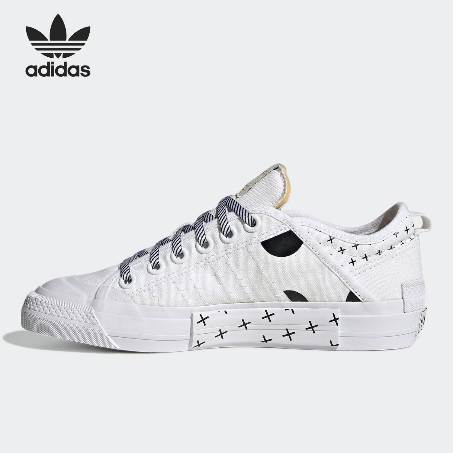 Adidas/阿迪达斯正品 NIZZA MULTI FOXING 女子休闲鞋 GW5821