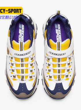 Skechers/斯凯奇正品春季儿童经典魔术贴运动鞋 996212L-PRYL